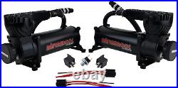 Airmaxxx Dual Black 580 Compressors 120/150 Pressure Switch Air Ride Suspension