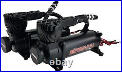 Airmaxxx Dual Black 580 Compressors 120/150 Pressure Switch Air Ride Suspension