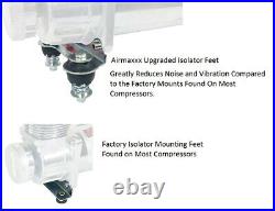 Airmaxxx Dual Compressor Vibration Isolator Upgrade Feet Kit Dirct Bolt on
