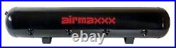 Airmaxxx FASTBAG 3/8 Air Ride Suspension 480 Black Compressors Tank Wire Kit