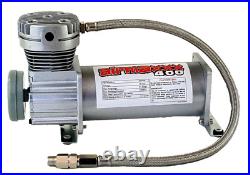 Airmaxxx Pewter 400 Air Compressor 165/200 Switch & Wiring Kit For Air Ride