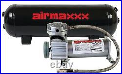 Airmaxxx Pewter 400 Air Compressor 3 Gallon Air Tank Drain 120 on 150 off Switch