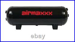 Airmaxxx Pewter 400 Air Compressor 3 Gallon Air Tank Drain 120 on 150 off Switch