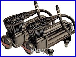 Airmaxxx X-Series Black Air Compressor Dual Pack & 165/200 On/Off PSI Switch Airmaxxx X-Series Black Air Compressor Dual Pack & 165/200 On/Off PSI Switch
