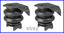 Complete 3/8 Manual Toggle Black Air Suspension Kit & Bags Fits 88-98 Chevy C15