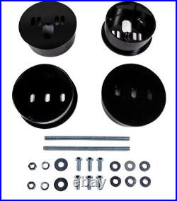 Complete Air Ride Suspension Kit 3/8 3P Air Lift 27685 Chr 580 Fits Cadi 1958-60