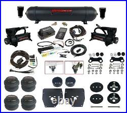 Complete Air Ride Suspension Kit 580 Blk 27685 Air Lift 3P For 1963-72 Chevy C10