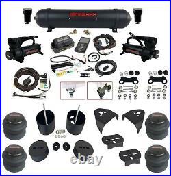 Complete Air Ride Suspension Kit 580 Blk 27685 Air Lift 3P For 1999-06 Silverado