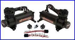 Complete Air Ride Suspension Kit AirLift 27685 3/8 3P Black 480 For 58-64 Impala