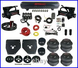Complete Air Ride Suspension Kit For 63-72 C10 3/8 Manifold Bags Brackets & Tank