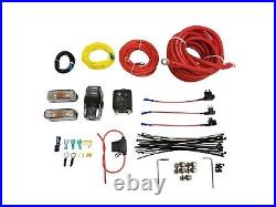 Complete Air Ride Suspension Kit For 91-96 Caprice 1/4 Manifold Valve 2600 Bags