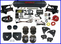 Complete Air Ride Suspension Kit Level Ride with3 Preset Fits 1973-87 Chevy C10