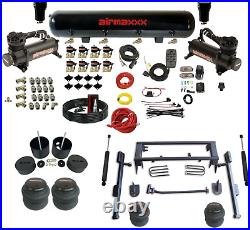 FASTBAG 3/8 Air Ride Suspension Kit Ekstensive 2-Link Fits 99-06 Silverado 1500