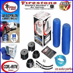 Firestone Coil Air Bag Suspension Spring Kit For Nissan Patrol Gu/gq Ute 3 Lift