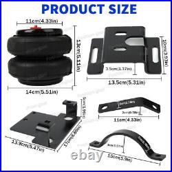 For 2001-10 Silverado Sierra 2500HD Tow Assist Over Load Air Suspension Bag Kit