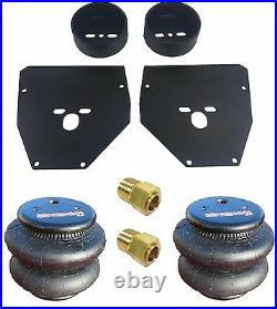 Front Air Ride Suspension For 63-72 Chevy C10 Brackets & 2600 Bags AirMaxxx 3/8