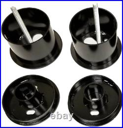 Front Air Suspension Kit Air Lift D2500 Bags Mounting Cups Fits 1961-62 Cadi