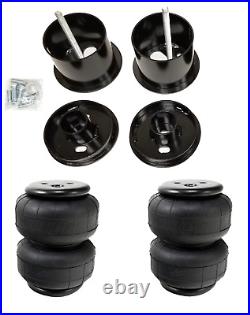 Front Air Suspension Kit Air Lift D2500 Bags Mounting Cups Fits 1961-62 Cadi