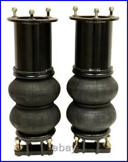 Front Bolt On Air Ride Bag Kit Bags Drop Spindles For 2014-18 Silverado 1500 2wd