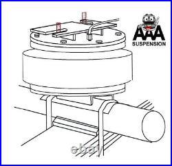 LA06S AAA Suspension Air Bag Kit for Lowered Ford Falcon BA BF FG and XR6 XR8