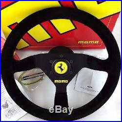Momo suede steering wheel, hub kit, horn set. Ferrari F355 360 Challenge