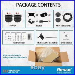 RETRUE Rear Air Bags Suspension Kit for 2015-2023 Ford F150 Truck Towing, 500