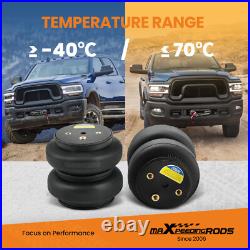 Rear Air Spring Bag Suspension Helper Kit For Dodge Ram 3500 RWD/4WD 2019-2024 Rear Air Spring Bag Suspension Helper Kit For Dodge Ram 3500 RWD/4WD 2019-2024