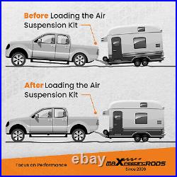 Rear Air Spring Kit Bags Air lines For Silverado 2500HD 3500HD 2WD 4WD 2001-2010