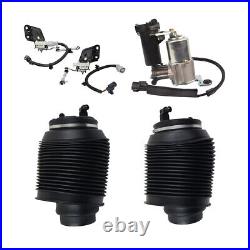 Rear Air Suspension Bag Compressor Sensor Kit For Toyota 4Runner Lexus GX470 4.7