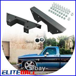 Rear C Notch Kit ONLY With Hardware For 1973-1987 C10 C20 Black New