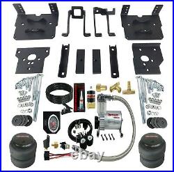 Rear Suspension Air Bag Towing Kit On Board Control For 11-16 Ford F250 F350 4x4