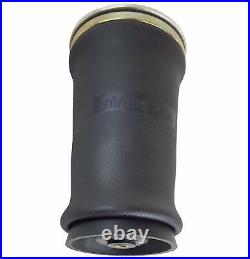 Tapered sleeve air bag single 1/4npt port air ride suspension rolled spring