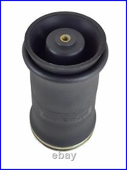 Tapered sleeve air bag single 1/4npt port air ride suspension rolled spring