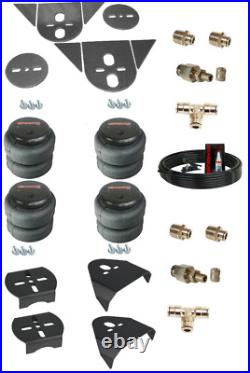 Torsion Bar Import 3/8 Front Rear Air Ride Suspension Bag Bracket Mount Kit Torsion Bar Import 3/8 Front Rear Air Ride Suspension Bag Bracket Mount Kit