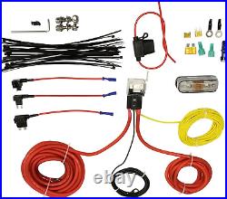 Tow Assist Air Over Load Bag Kit Digital Gauge Tank For 01-10 GM 2500 3500 Truck