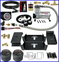 Towing Level Rear Air Spring Kit With In Cab Control 1980 97 F250 3/4 ton 4wd