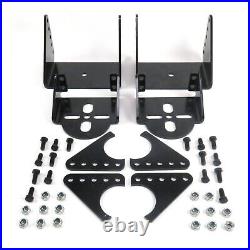 Triangulated 4 Link Rear Air Ride Suspension Kit 2600lb AirBags & Brackets 350