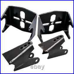 Uni. 4 Link Rear Suspension Kit with 2500 Air Suspension Bag Triangulated Mounts