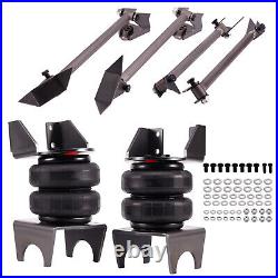 Uni. Weld-On Triangulated 4 Link Suspension Kit 2500 Air Spring Bags Mounts Lift