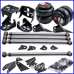 Universal Air Ride Suspension Bags 2500 Weld On Triangulated 4 Link Kit 2.75