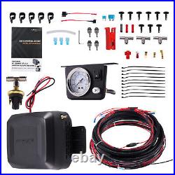 Universal Air Shock Controller Kit Air Sping Bag kit 100 psi Max for Pickups Universal Air Shock Controller Kit Air Sping Bag kit 100 psi Max for Pickups