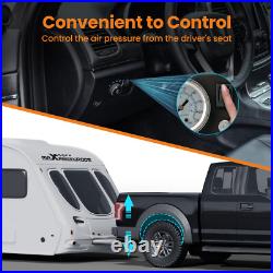 Universal Air Shock Controller Kit Air Sping Bag kit 100 psi Max for Pickups Universal Air Shock Controller Kit Air Sping Bag kit 100 psi Max for Pickups