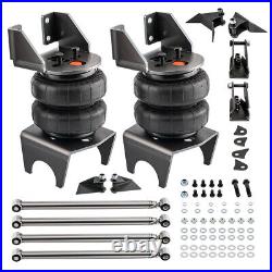 Universal Air Suspension Bags Weld-On Triangulated 4 Link Kit 2500 2.75 axle