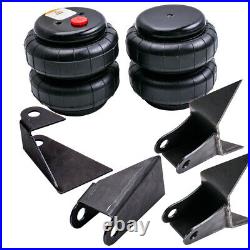 Universal Air Suspension Bags Weld-On Triangulated 4 Link Kit 2500 2.75 axle