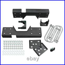 Upgrated 8 Drop Flip Notch For 1988-1998 Chevy Silverado C3500 Rear Lower Kit