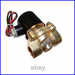V air suspension valve 3/8 npt port electric solenoid 125psi