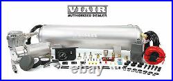 VIAIR 275c AIR COMPRESSOR 2.5g 150psi System Kit for Train Horn Bags Springs