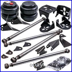 Weld On Triangulated 4 Link Suspension Kit Bars 2500 Bags Air Ride Bag Mount